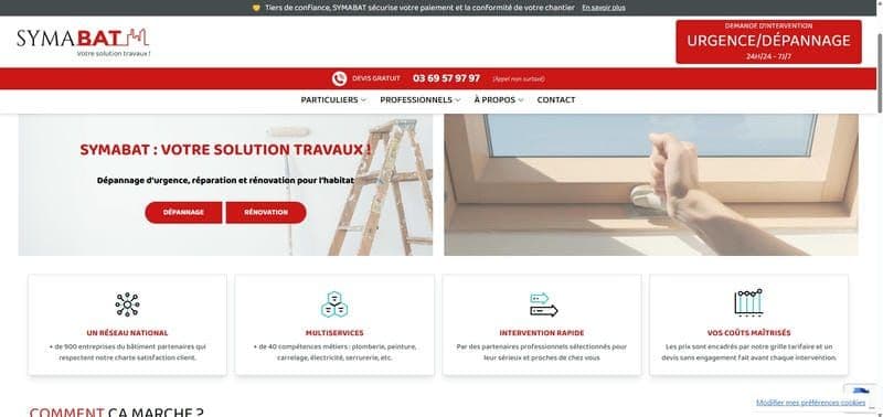 Symabat - Site vitrine - 1