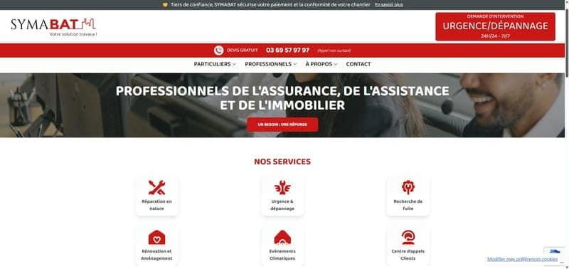 Symabat - Site vitrine - 2